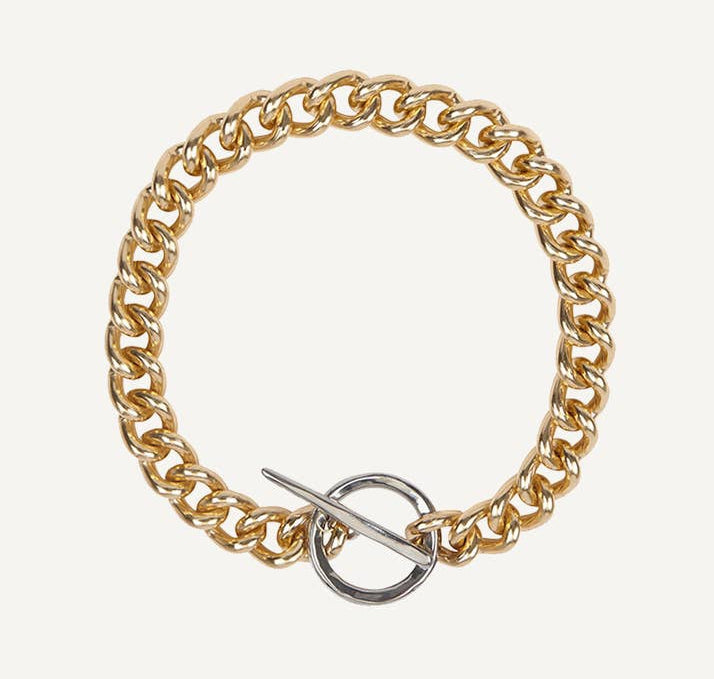 COLLAR ESLABÓN DORADO