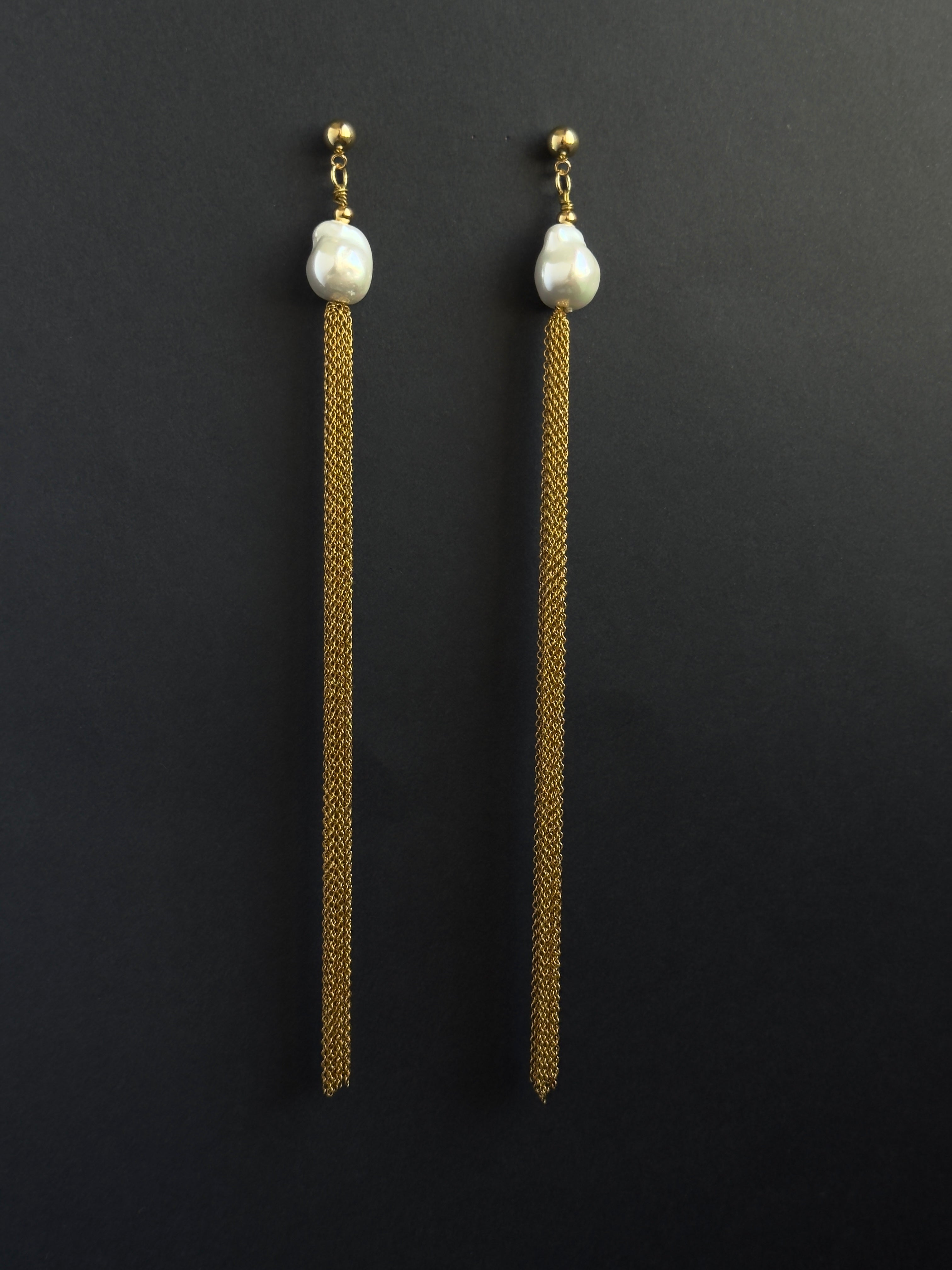 PENDIENTES BARROCO DORADO