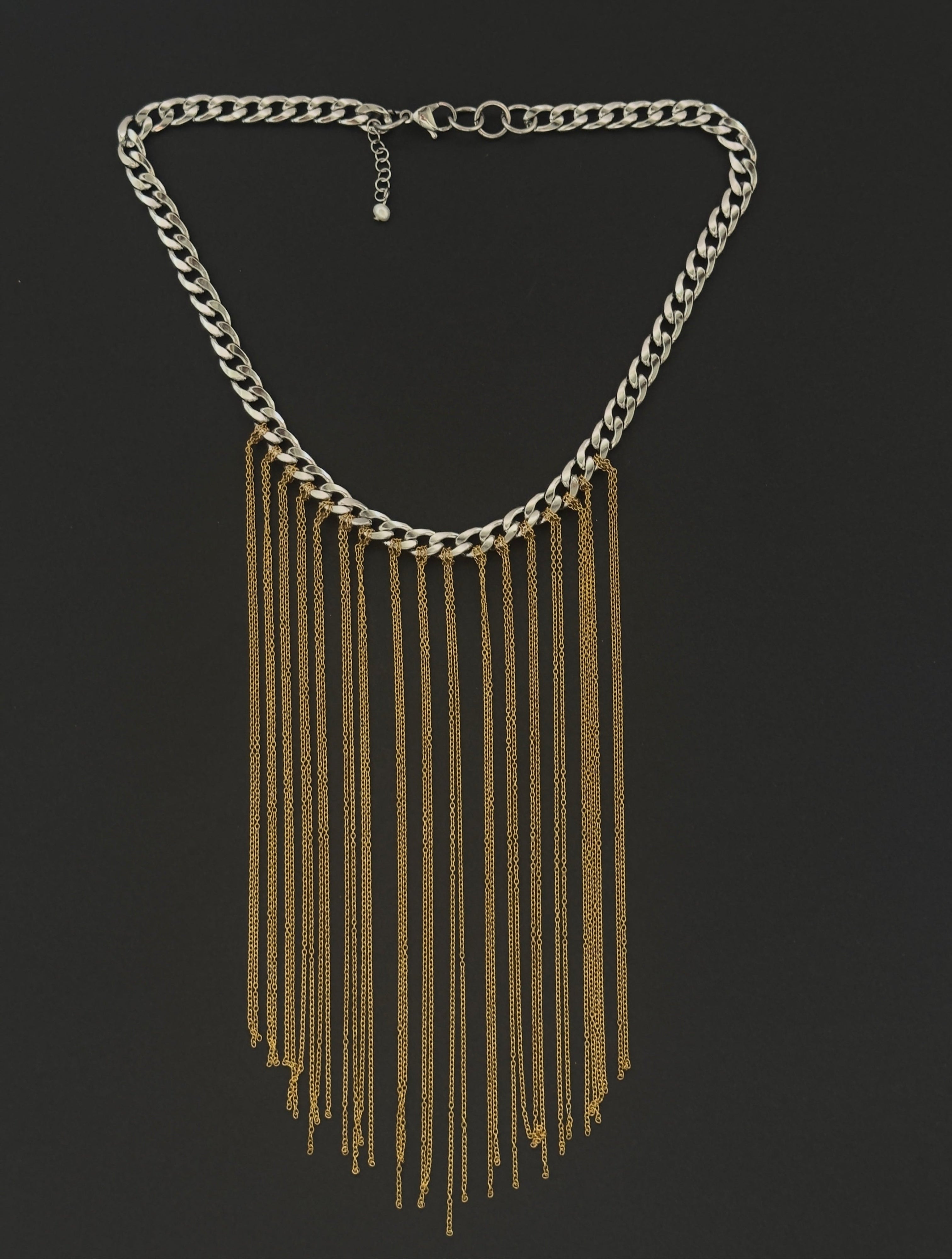 COLLAR CASCADA DORADO