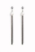 PENDIENTES BARROCO PLATEADO