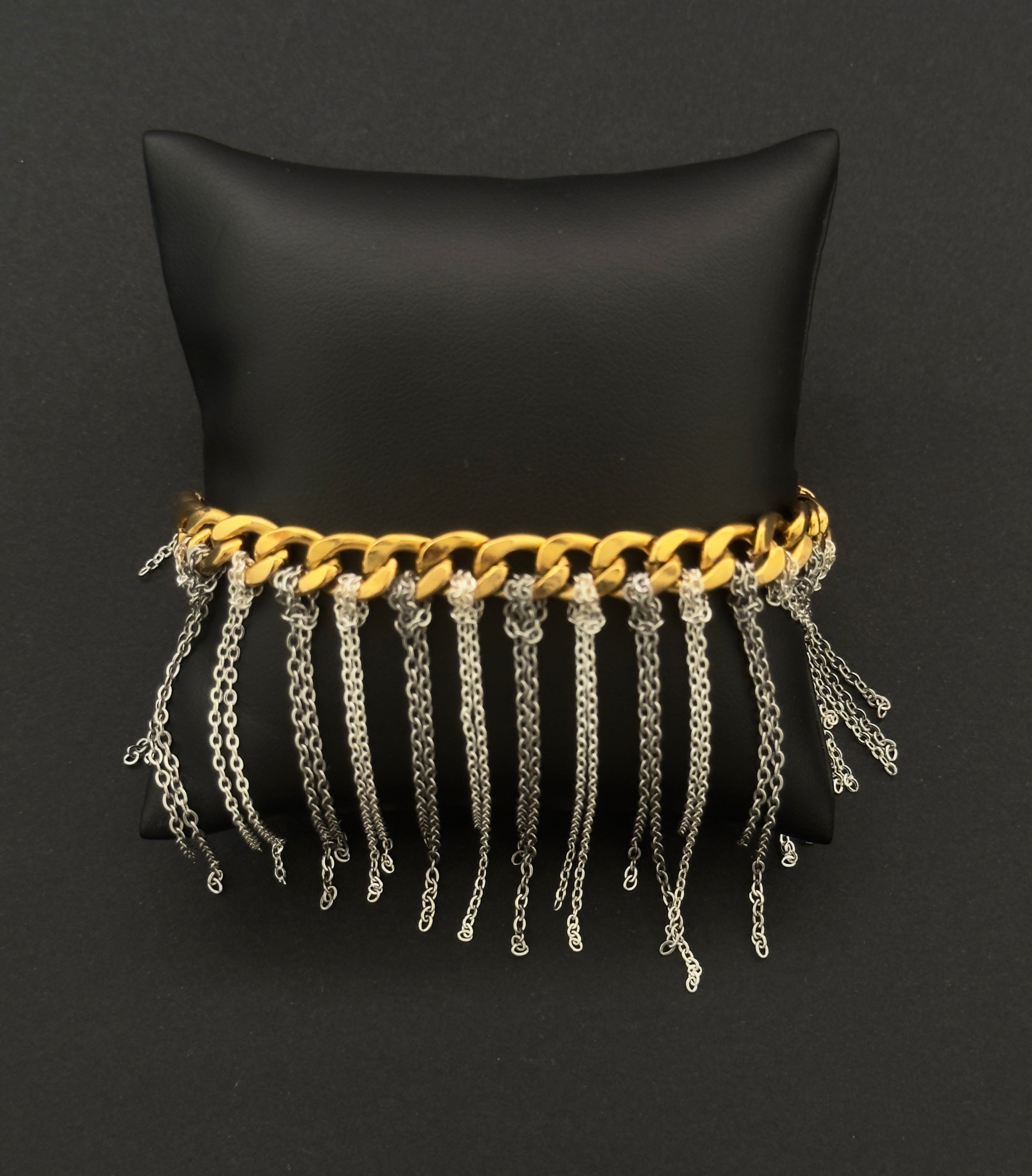 PULSERA CASCADA PLATA